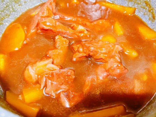 叉烧肉配薄饼减脂