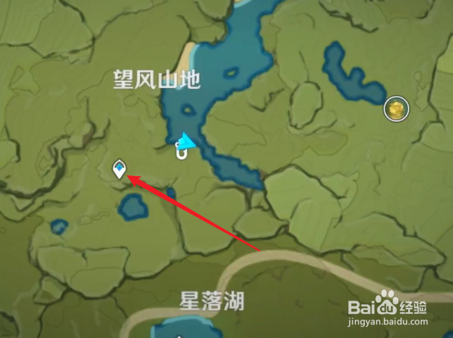 原神2.1望风山地钓鱼点在哪