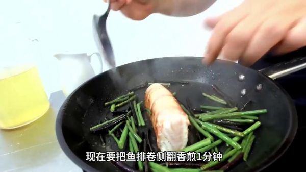 加拿大比目鱼培根卷家常菜