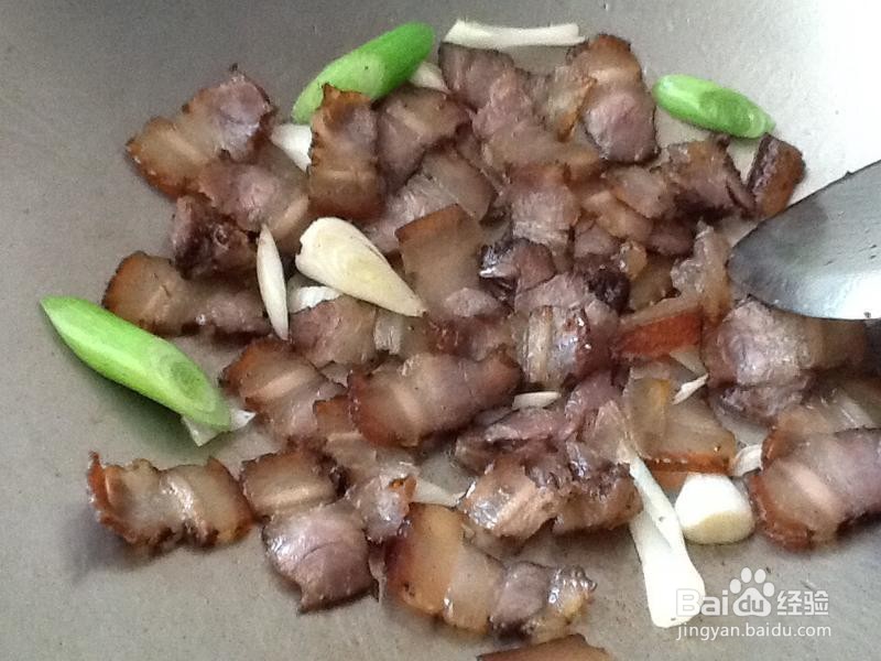 菜谱大全：蒜苗炒腊肉