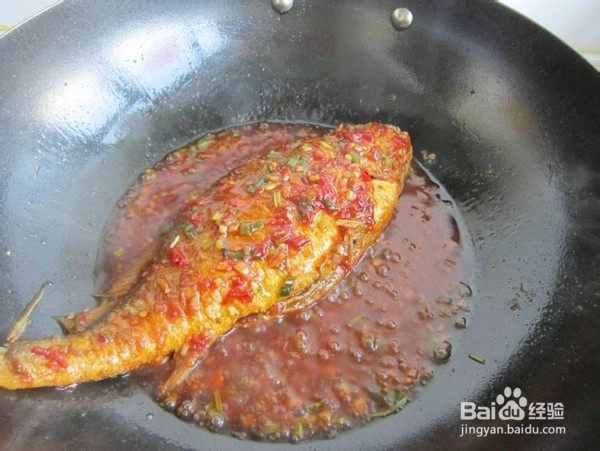 酱烧黄花鱼的制作方法