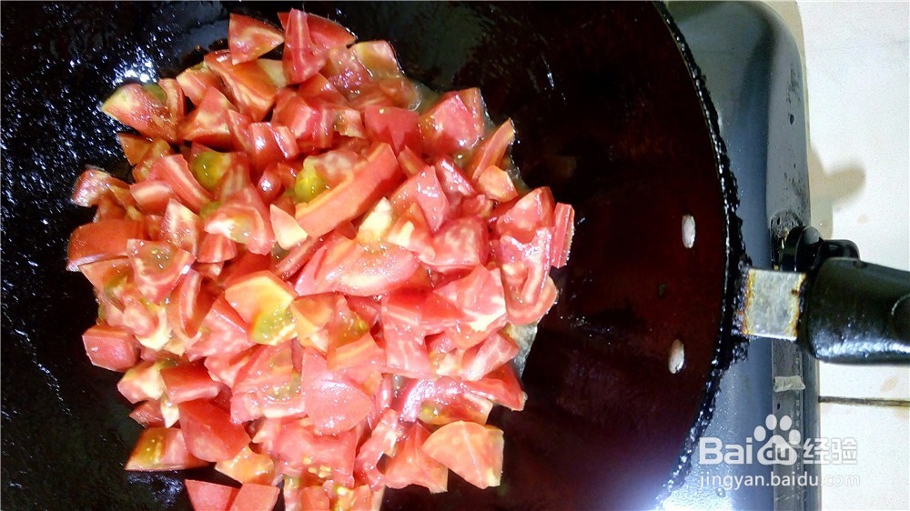 百味之本|鸡蛋柿子打卤面