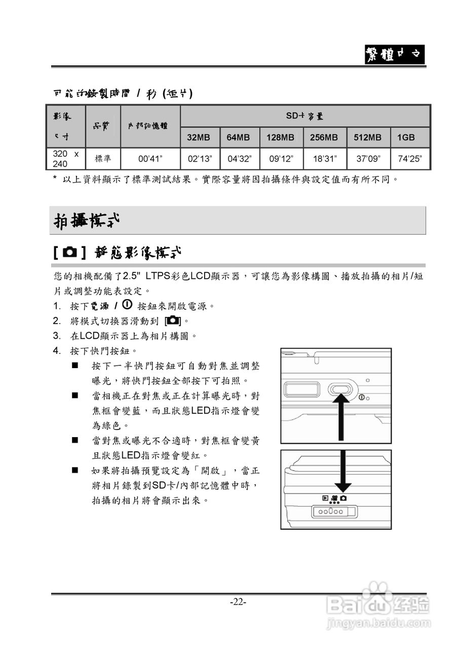昆盈G-Shot P635型数码相机使用说明书:[3]
