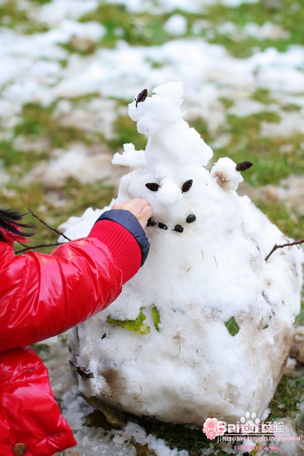 香蕉玛芬蛋糕&温哥华2011第一场雪