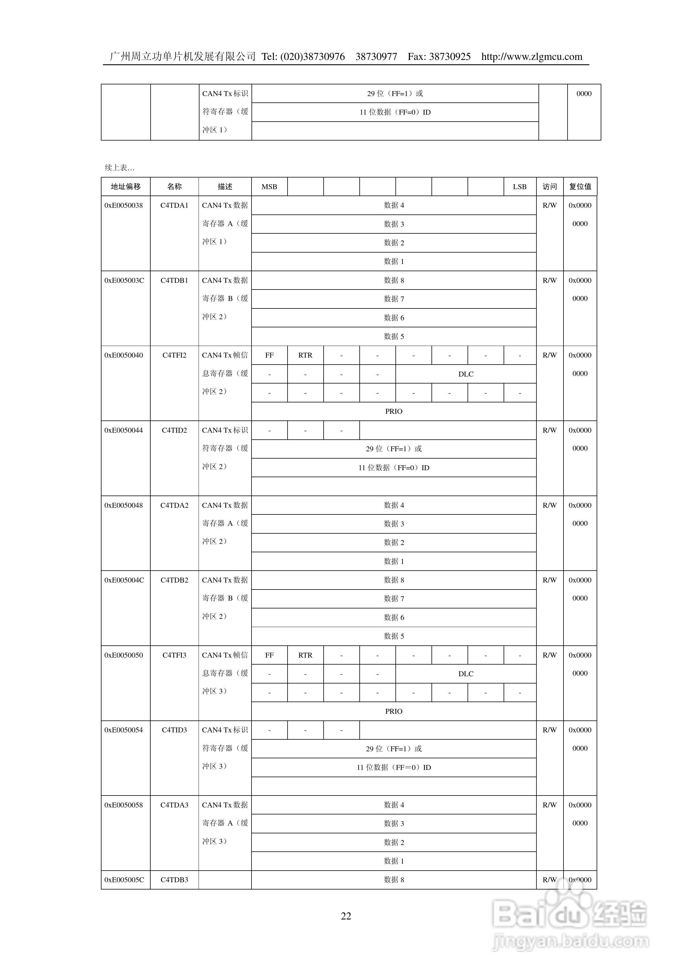周立功LPC2119微控制器使用说明书:[3]