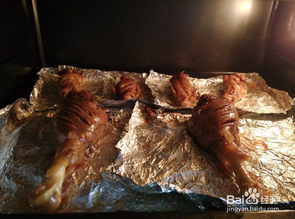 香烤鸡腿的做法
