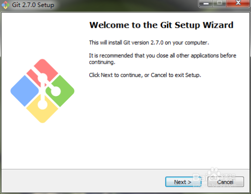 win7下Git的下载和安装步骤