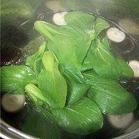 清新简单烧汁香菇香菜