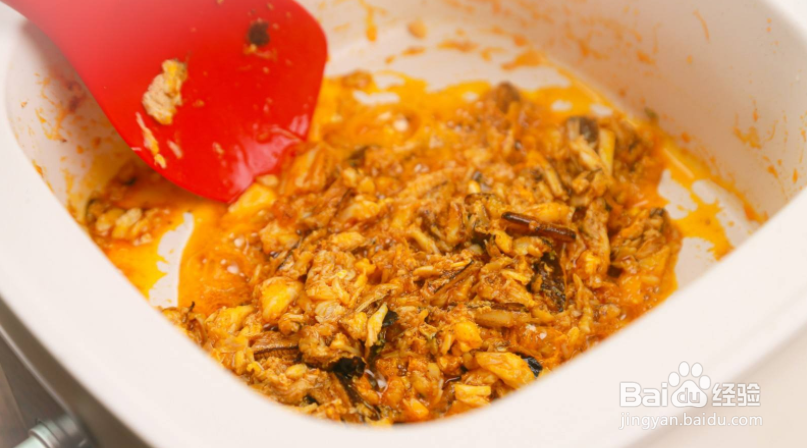 芝士焗蟹斗的做法