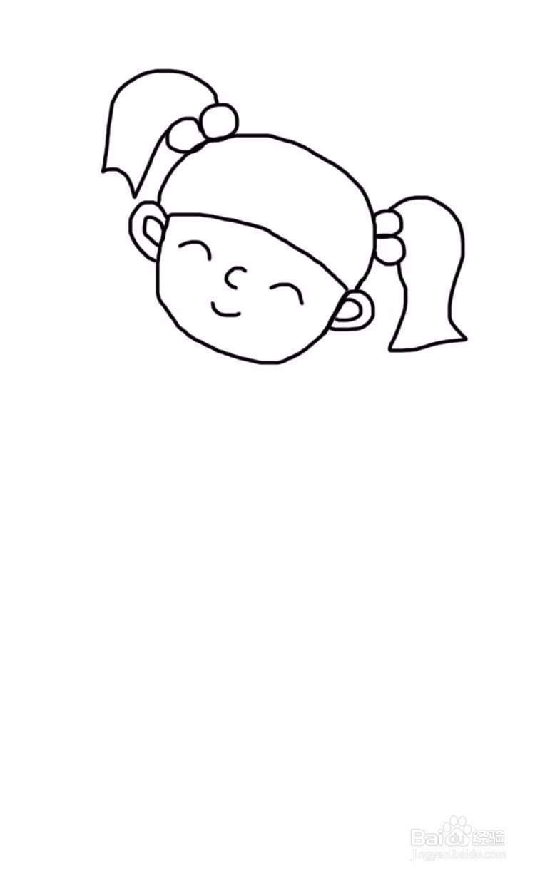 dxdll手绘之微笑的女孩