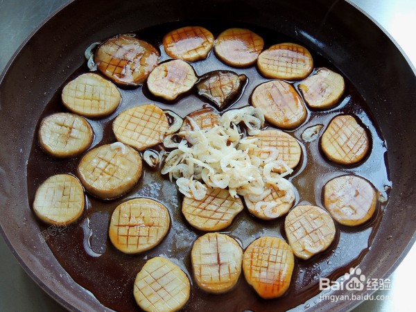 酱汁虾皮杏鲍菇的做法