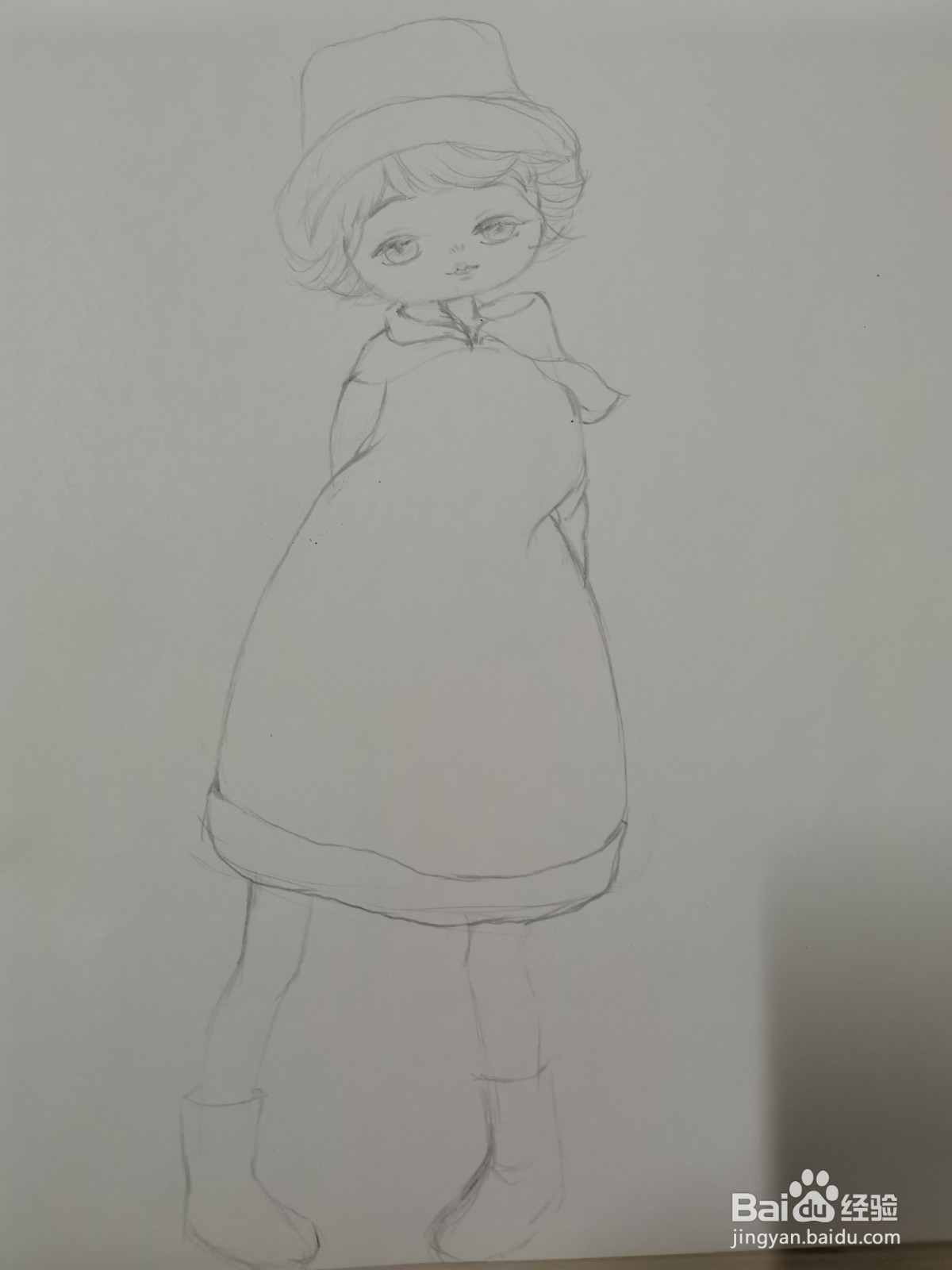 可爱的动漫插画人物画法教程