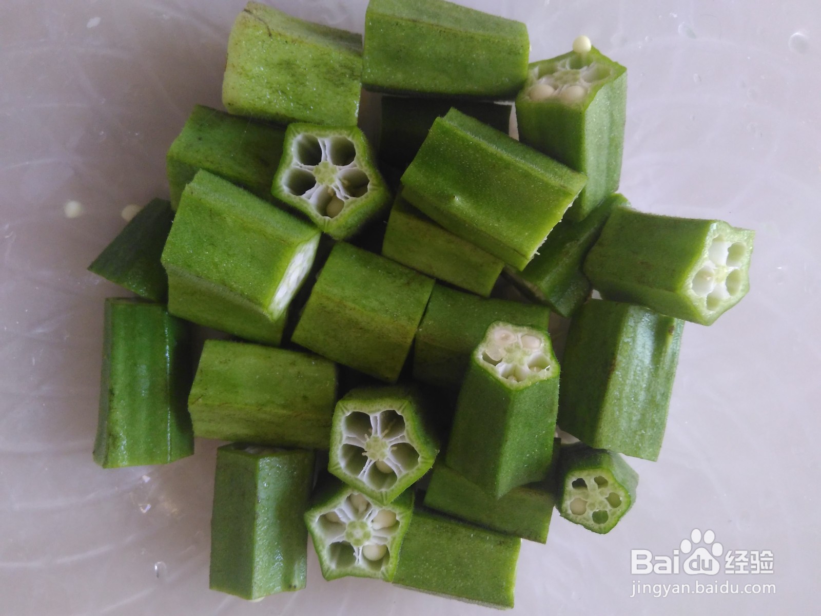 秋葵炒鸡心的家常做法