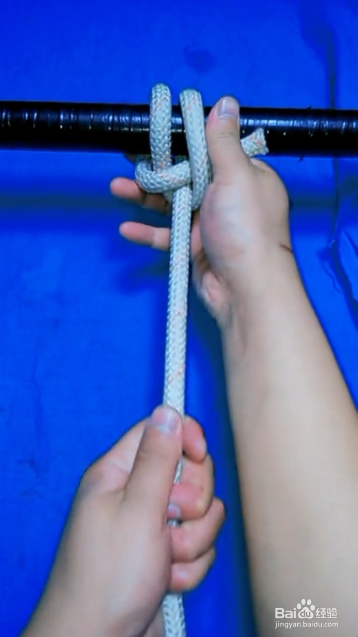 如何做紧固的拖车结?