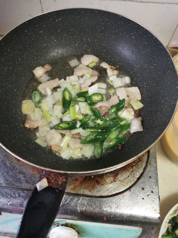 干锅千叶豆腐花菜