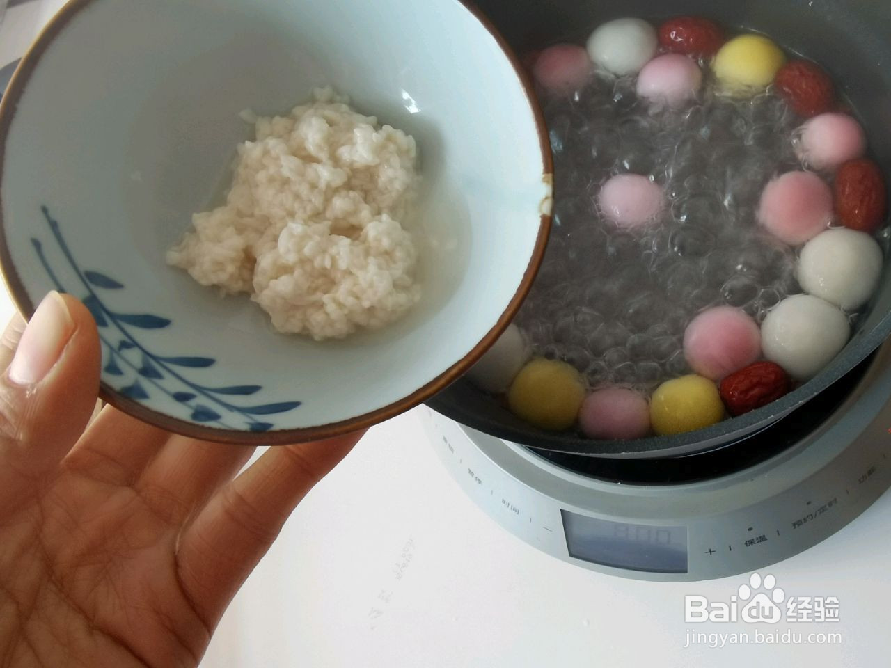 酒酿汤圆的做法