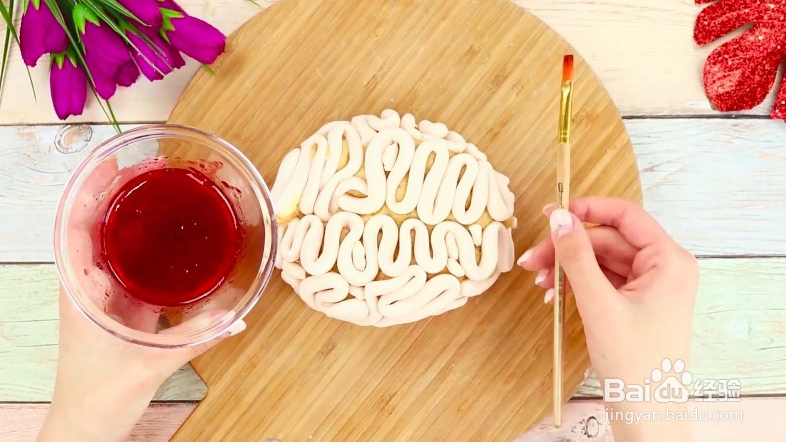 如何制作一个万圣节蛋糕？