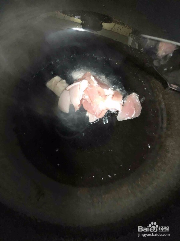 蒜薹炒肉的做法
