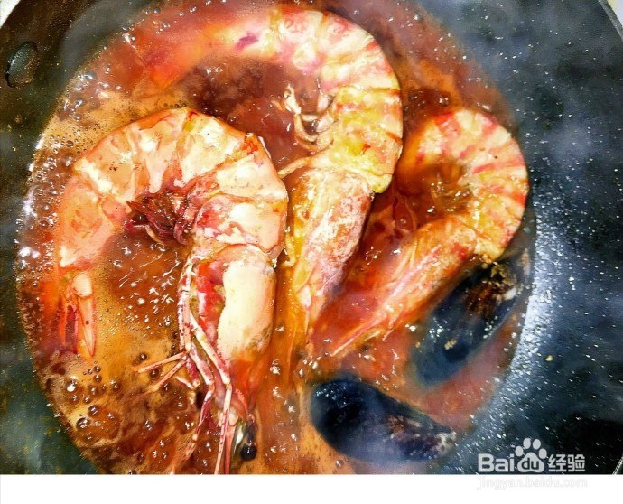 怎样制作茄汁大明虾？