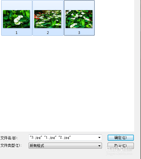 ps如何打开多张图片?