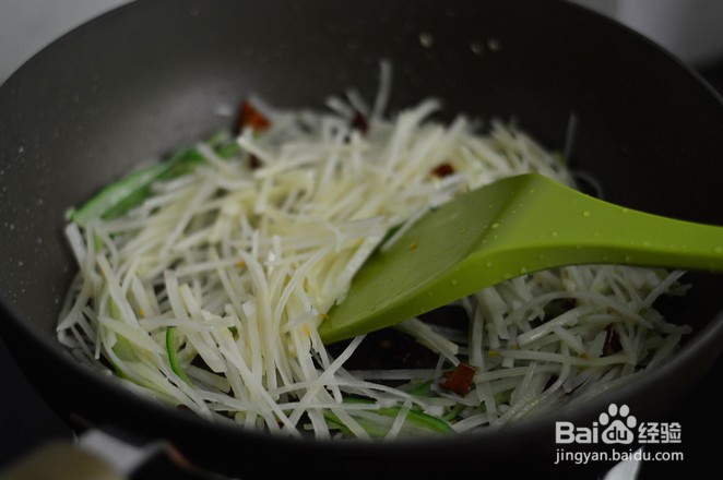 教你做醋溜土豆丝