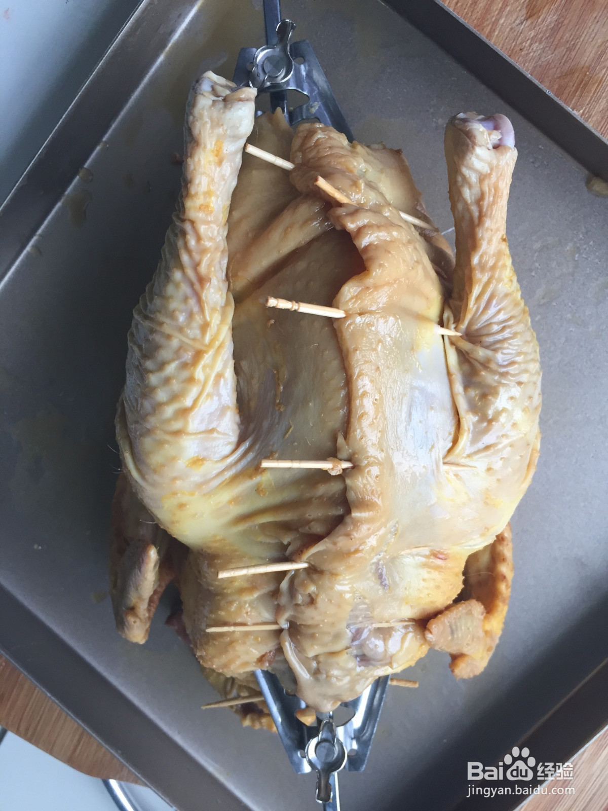 柠香烤整鸡的做法