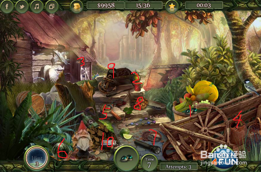 『一千年前的故事书』攻略 Level 7~12