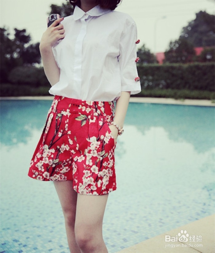 基础白衬衫的花样搭配