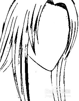 简笔画-如何画Q版人物银魂东城步的简笔画