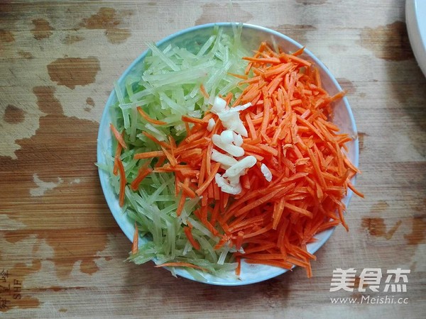 清炒胡萝卜莴笋丝