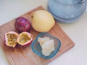 怎么做百香果雪梨冰糖水