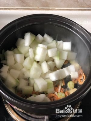 食补佳品虾米冬瓜汤的做法