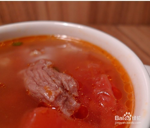 正宗番茄牛尾汤的制作方法