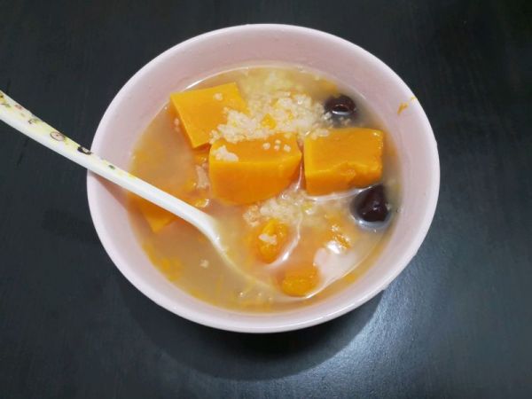 小米红枣南瓜粥
