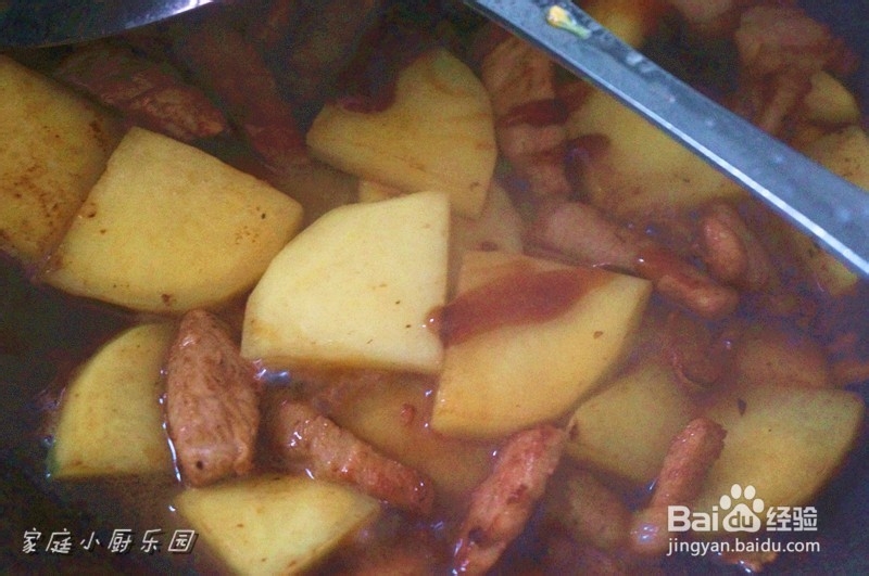 家庭小厨怎么做好菜：[6]土豆焖五花肉怎么做