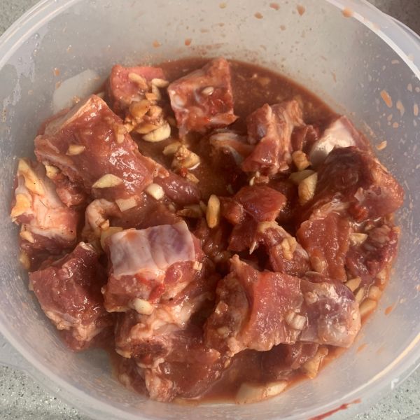 家常蒜香炸排骨