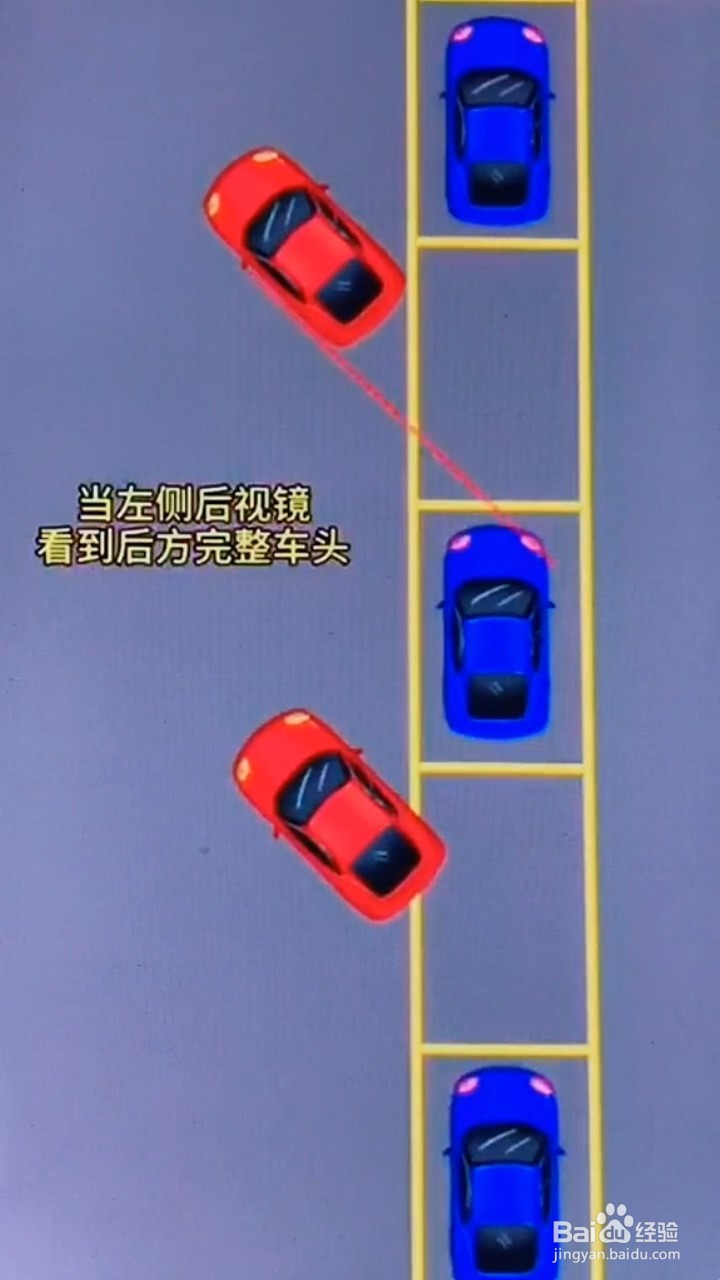 如何正确侧方停车