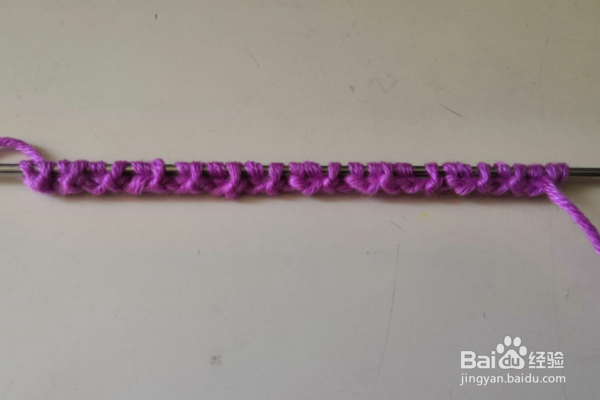 织围巾怎么起针