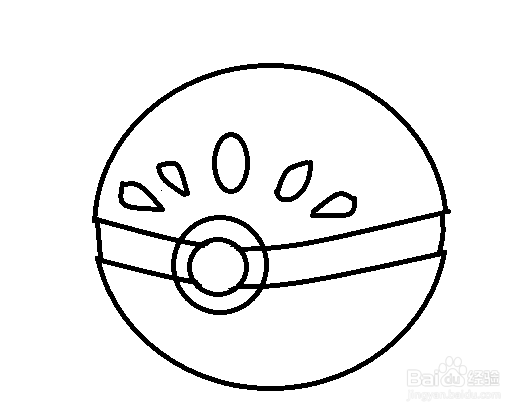 口袋妖怪道具友谊球怎么画