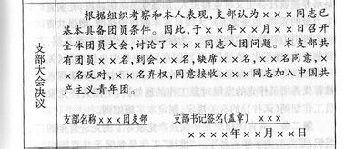 入团的基本程序