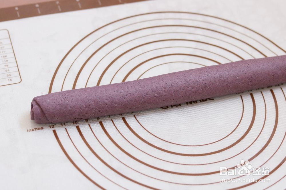 奶香紫米小馒头