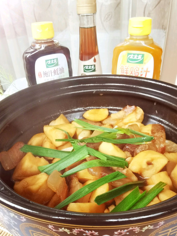 太太乐鲍汁焖茨菇