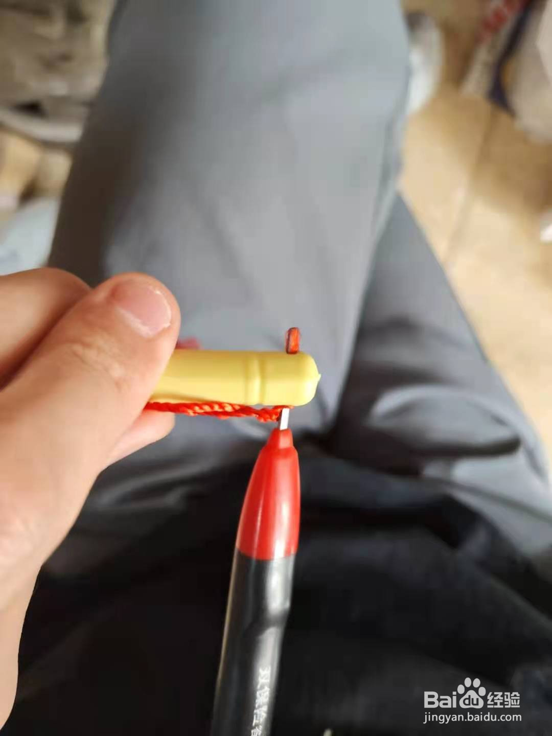 蒲扇挂件怎样穿