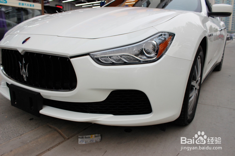 玛莎拉蒂ghibli汽车透明保护膜隐形车衣