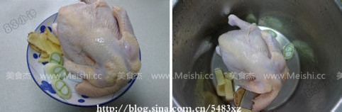 家常白斩鸡的6步烹饪方法