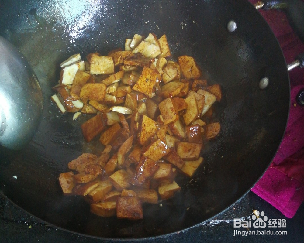 又酥又香的青椒炒香干