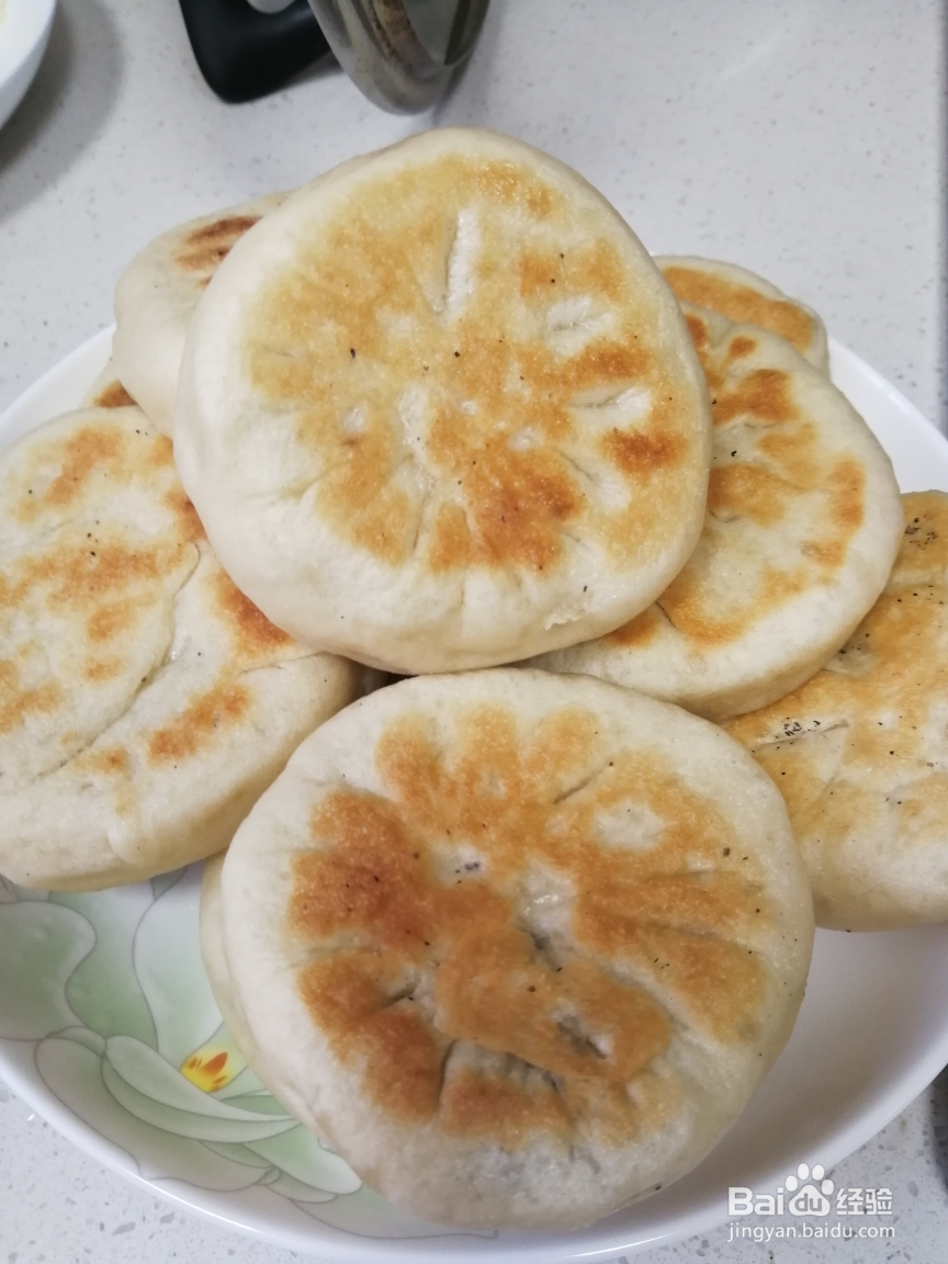 吃不胖的黑芝麻发面糖饼