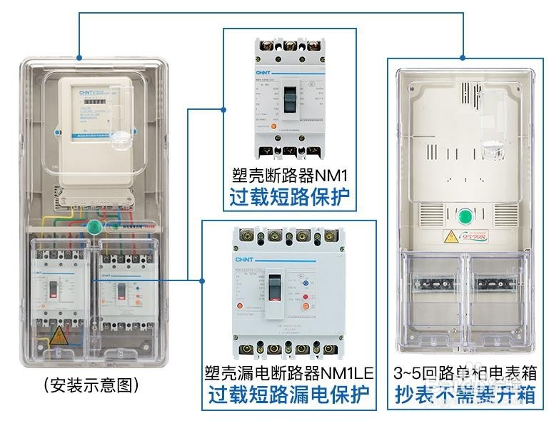正泰电表接线方法