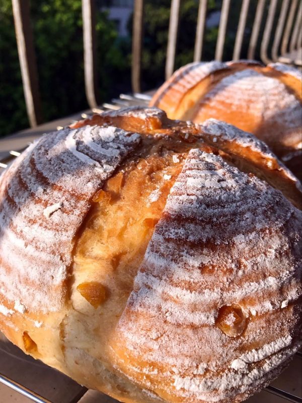 全麦橙香软欧包