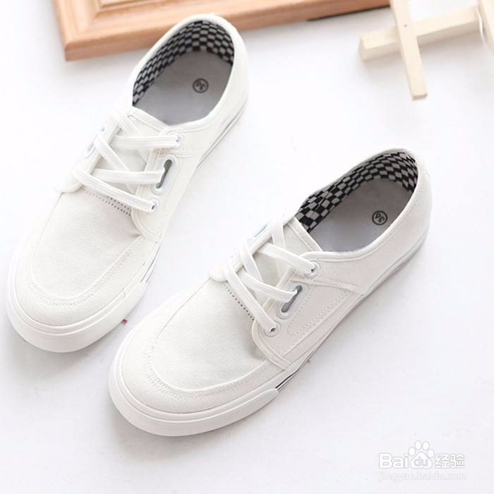 白色帆布鞋怎样洗干净，洁净如初